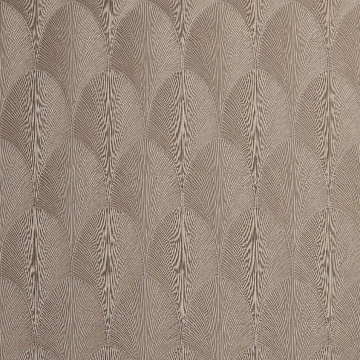 Papier Peint Vinyle sur Intissé Tourmaline Taupe/ Doré – Textures Métalliques de Casamance - réf. 75781528