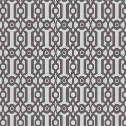 Papier Peint Intissé Graphisme Romain Noir et Blanc – Héritage de Lutèce - réf. HER624