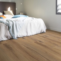 Lame PVC sol Creation 40 Rigid Accoustic Cedar Brown - 229 mm x 1492 mm