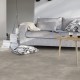Dalle PVC sol Creation 55 à coller Bloom Uni Taupe - 610 mm x 610 mm