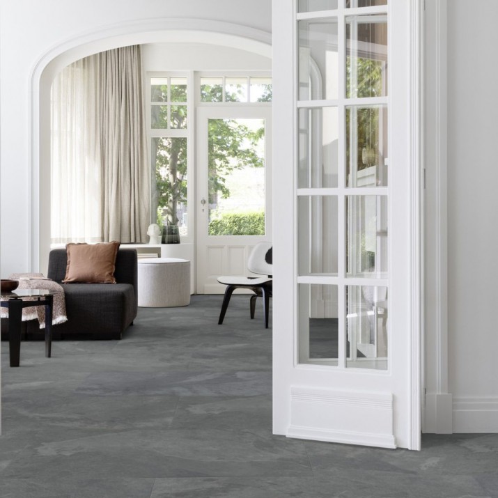 Dalles Vinyles - A coller - Moduleo Roots 55 - EIR 70788 Mustang slate - 98,6 x 49,3 cm