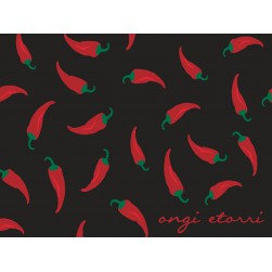 Tapis Intérieur Anti Dérapant et Absorbant Basque Andia 50X80cm