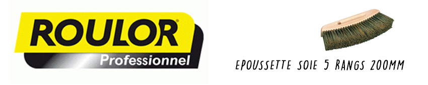 epoussette soie roulor